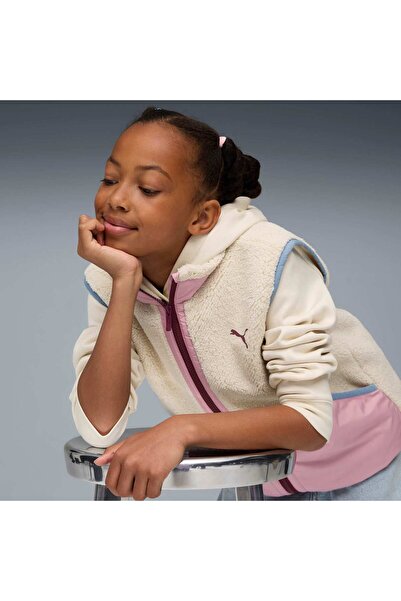 Puma Youth Double-Sided Sherpa Vest