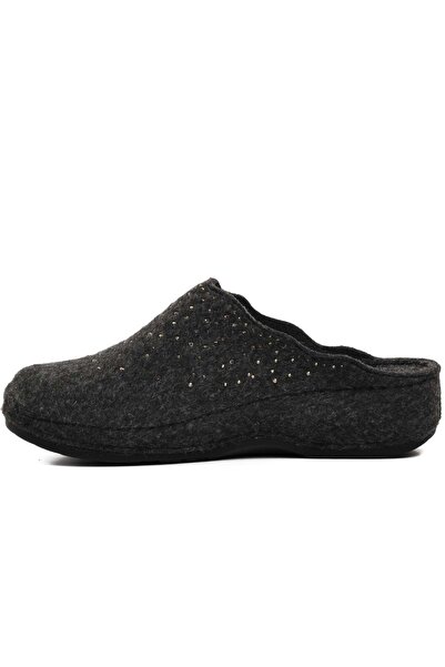 KOCAMANLAR Bento K-10909 Home Slippers Orthopedic Women's Slippers Black