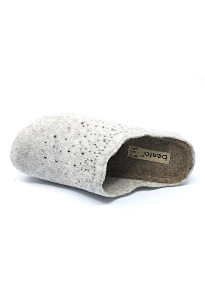 KOCAMANLAR Bento K-10909 Home Slippers Orthopedic Women's Slippers Beige