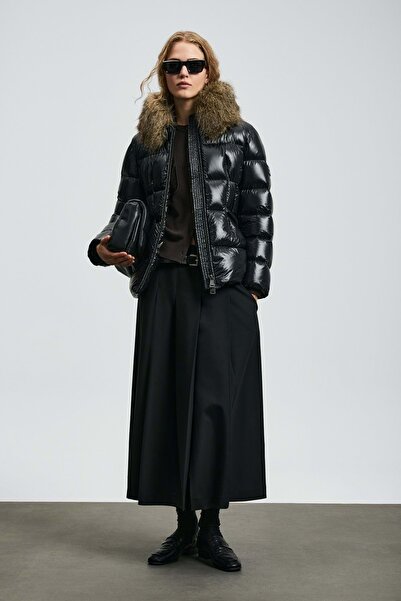 Lufian 122120042 Klemantın Goose down Women's Coat Black