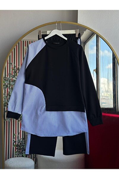 Parla Tesettür طقم مزدوج مزخرف