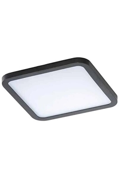 AZzardo Plafoniera incastrata LED Slim 15, 12 W, 3000 K, patrat, negru, IP 44
