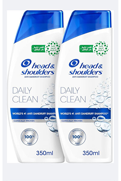 Head&Shoulders Head & Shoulders Daily Clean Anti-Dandruff Shampoo, with MaxFoam Technology 350ml+350ml
