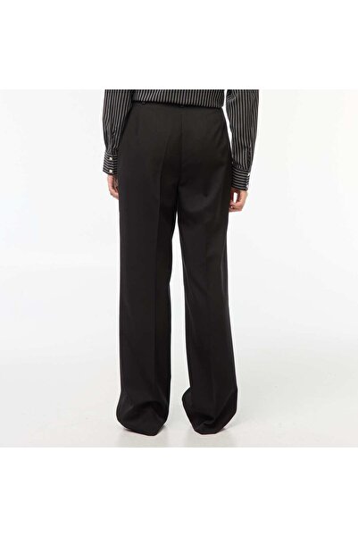 KIABI Wide-leg tailored trousers BLACK