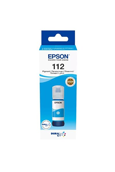 EPSON زجاجة حبر إيكوتانك ١١٢ | لون سماوي | C13T06C24A
