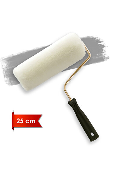 Dekor Pösteki 1036 5cm Orta Çap 16 mm Tüylü Parmak Saplı %100 Koyun Postu Boya Rulosu 25 cm