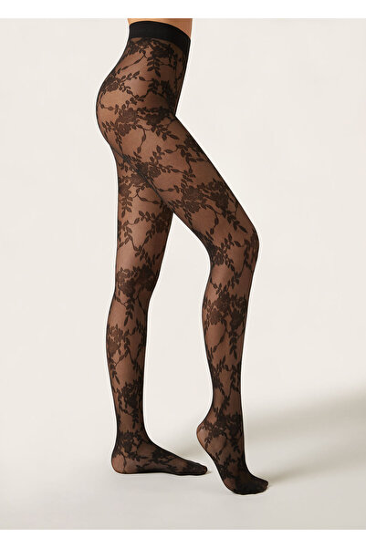 Calzedonia Chiloți din tul cu modele florale