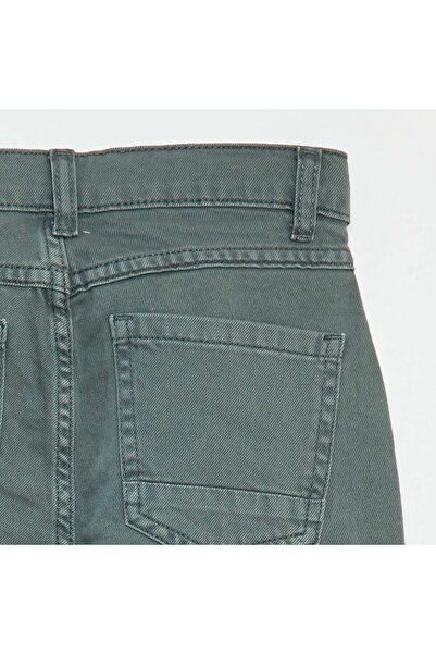 KIABI Straight-leg trousers - regular fit with 5 pockets GREEN