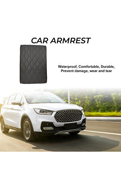 Generic Handrail Pad for Cars,, Waterproof and Comfortable, Durable Armrest Cushion Black