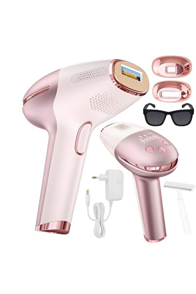 GEAKISO Epilator IPL, Definitive Hair Removal, 999999 Pulses, Ice Cooling Function, 9 Intensity Levels, Auto