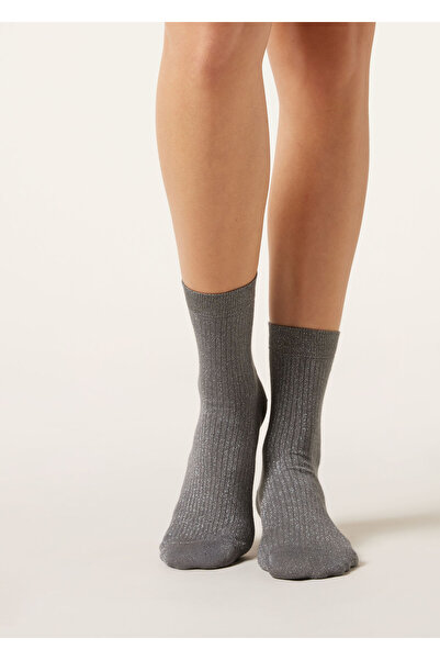 Calzedonia Simli Fitilli Çorap
