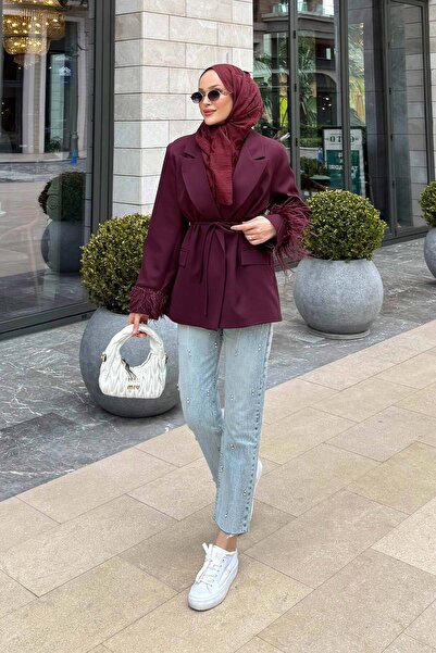 Melike Tatar Furry Lined Jacket 32-3302