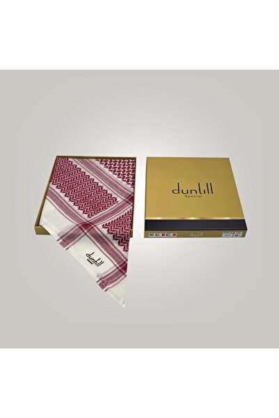duntill Men's Luxury Red Shemagh – Elegant Design and High Quality
