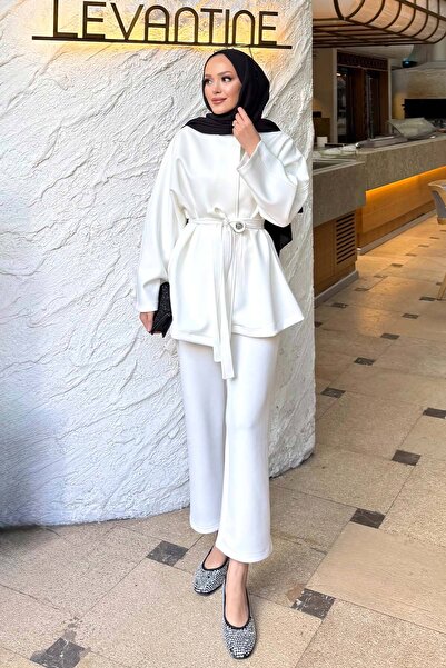 Melike Tatar Scuba Belt Suit 32-3715