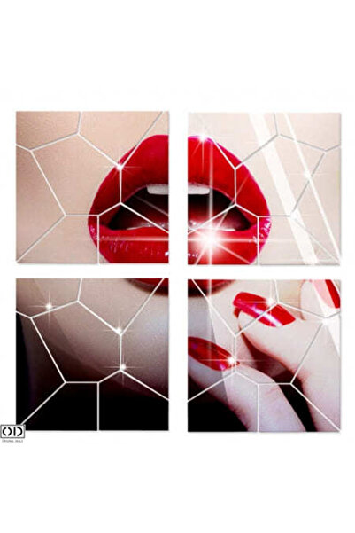 ORIGINAL DEALS Set 28 oglinzi acrilice din PVC, autoadezive pentru decorul ca...