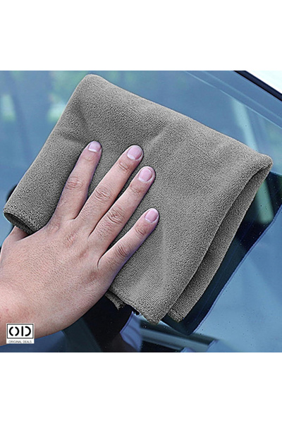 ORIGINAL DEALS Set 5 lavete de curățat din microfibră, 60 x 30 cm, gri, absor...