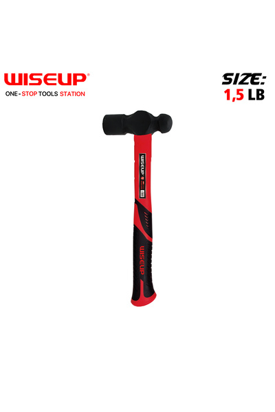 WISEUP مطرقة كورة يد فيبر 1,5 LB