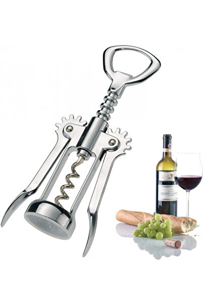 ORIGINAL DEALS Professional Corkscrew for Bottled Wine, Compatible with Cork or Rubber Stoppers