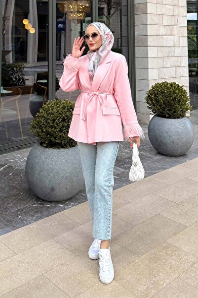 Melike Tatar Furry Lined Jacket 32-3302