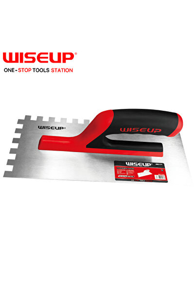 WISEUP بروة لياسة يد بلاستيك مربع 1CM