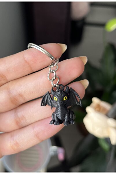 Gonulella Toothless Dragon Keychain Dragon Keychain Charm Gift