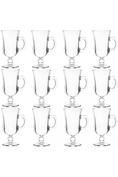 NADİR Set 12 pahare Irish Coffee NEVADA, 240ml, 10,3x7,6xh15,2cm, sticla