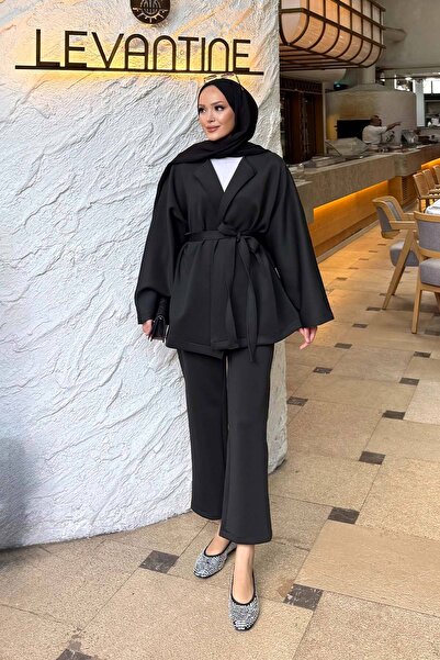 Melike Tatar Scuba Belt Suit 32-3715