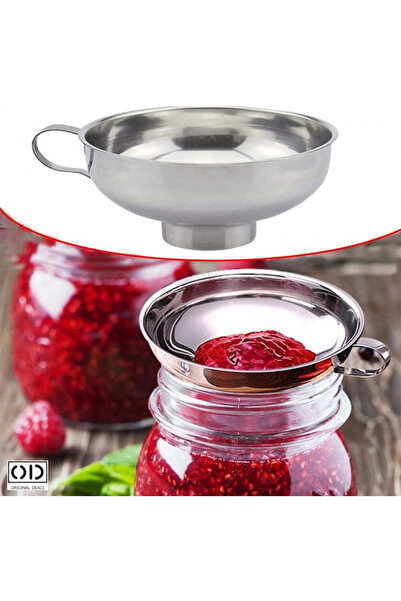 ORIGINAL DEALS Χωνί για βάζα με φαρδύ στόμιο και λαβή, κατασκευασμένο από ανοξείδωτο ατσάλι