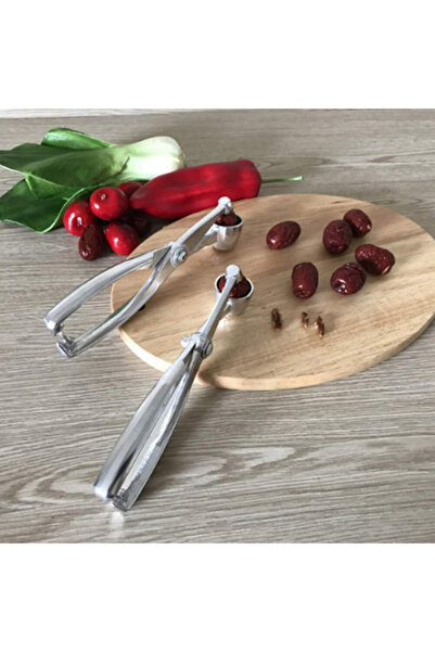 ORIGINAL DEALS Dispozitiv de scobit sâmburi pentru cireșe, vișine și măsline, aluminiu