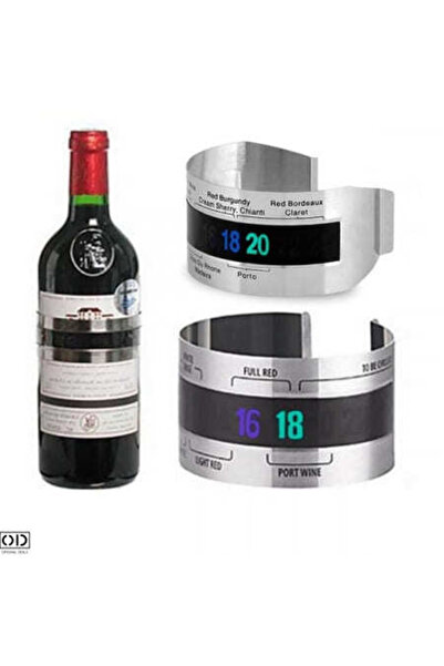 ORIGINAL DEALS Digital Wine Bottle Thermometer Without Battery, 4-24 °C Range