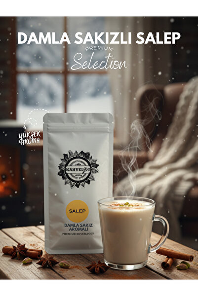 KAHVELOG Salep Damla Sakız Aromalı (Sahlep) 1000gr