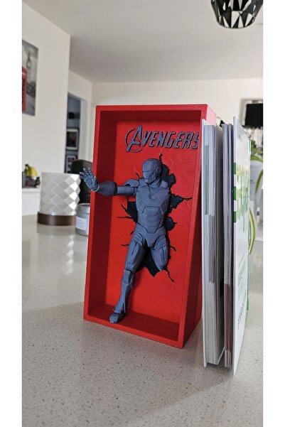 Msk Garage Avengers: IronMan Kitap Tutucu