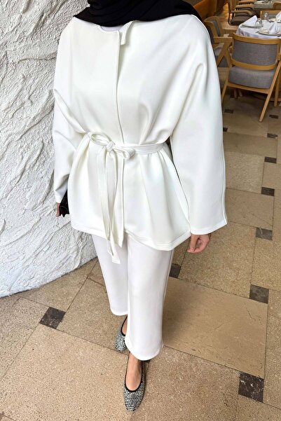 Melike Tatar Scuba Belt Suit 32-3715