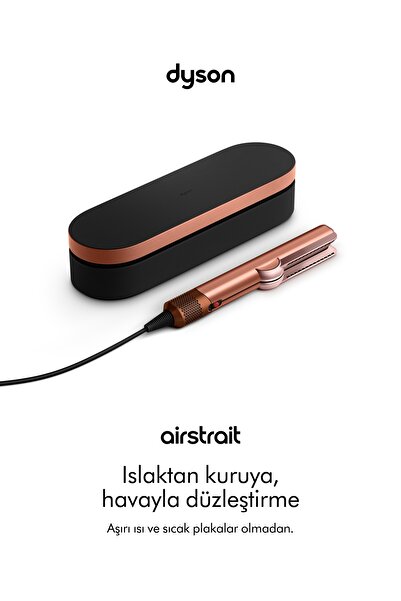 DYSON Airstrait™ saç düzleştirici (Amber Silk)