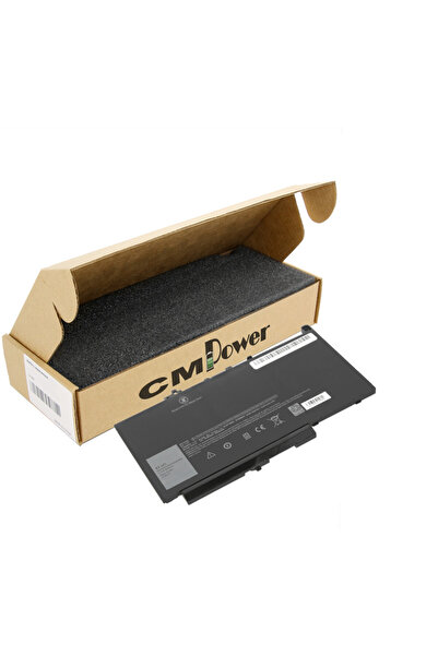CM POWER Laptop battery compatible with Dell Latitude E7270, E7470 0V6VMN 21X15 579TY 7CJRC - 11.4V