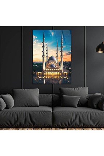 seninürünün Πίνακας σε γυαλί με κάθετη θρησκευτική θέματα, εκτύπωση σε γυαλί,...