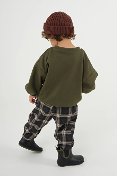 Mioma Kids Ekose Pantolon Antrasit
