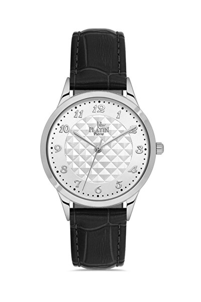 Platin Pierre PL-1170LB-J1 ساعة يد نسائية بحزام جلدي