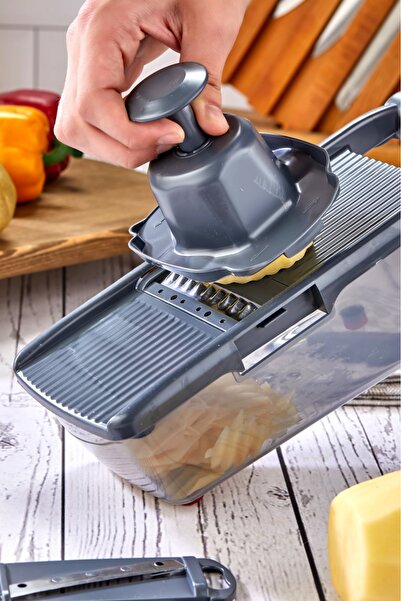 Cooker 5-Blade Luxury Stainless Steel Grater with Bowl