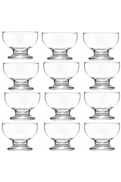 NADİR Set 12 cupe desert PAULISTA, 220ml, D9,4xh7cm, sticla