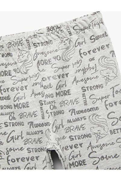 Koton Kız Çocuk Tayt 6Wkg40065Ak