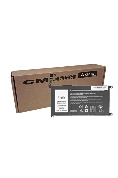 CM POWER Laptop battery compatible with Dell Inspiron 14 5481, 5590 YRDD6,3600 (41 Wh)