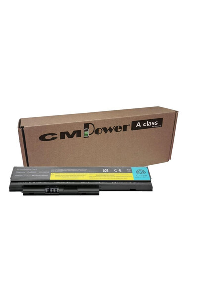 CM POWER Laptop battery compatible with Lenovo X220, X220I, X220S X230,4400 (49 Wh)