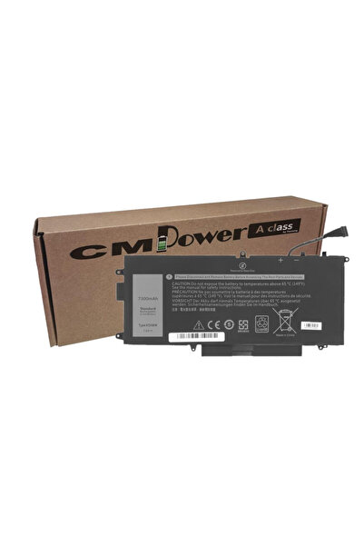 CM POWER Baterie laptop compatibila cu Dell Latitude E5289, 7390 K5XWW 7300mAh