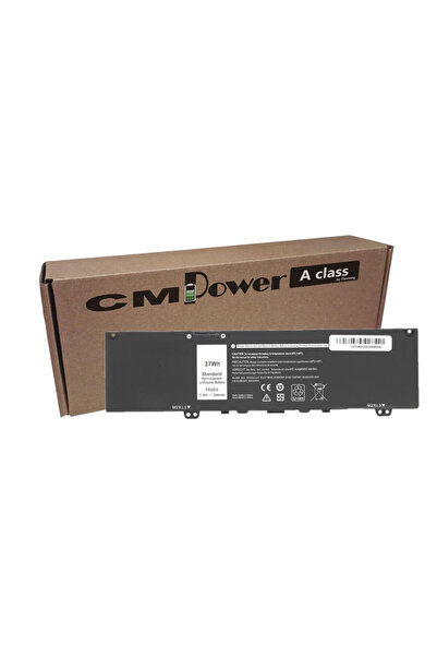 CM POWER Laptop battery compatible with Dell Inspiron 13 7373, 7386 F62G0,3200 (25 Wh)