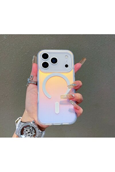 Flippy Carcasă de telefon cu gradient laser și design magnetic + IP17 Pro