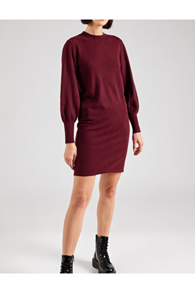 VILA Rochie midi Vila, vișiniu