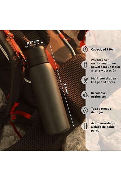 TAPP Water BottlePro Reusable Bottle, Filter + 80 Pollutants, BPA Free, Sustainable Refills and Airt