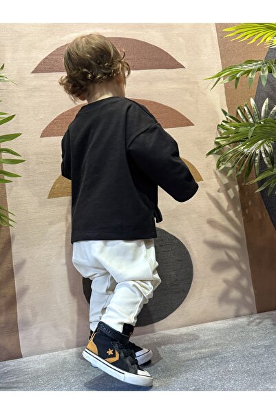 BabyDia Children's Unisex Ecru Baggy Trousers