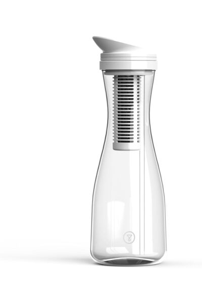 TAPP Water - PitcherPro Glass Filter Jug that Filters Limescale and 80+ Contaminants Jugs White 1.45